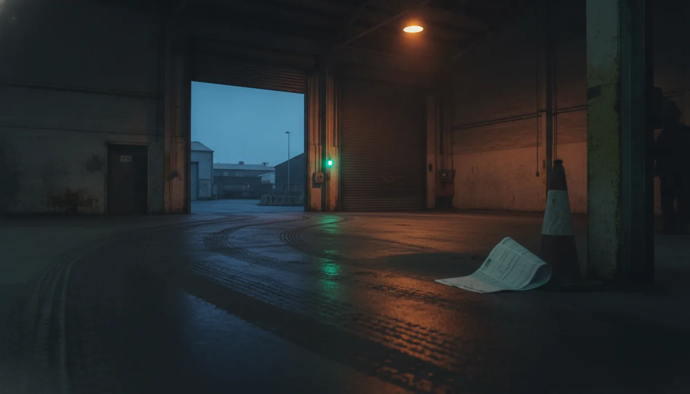 Ridgeway Environmental: 430 pickup reports stalled, trucks already left the yard